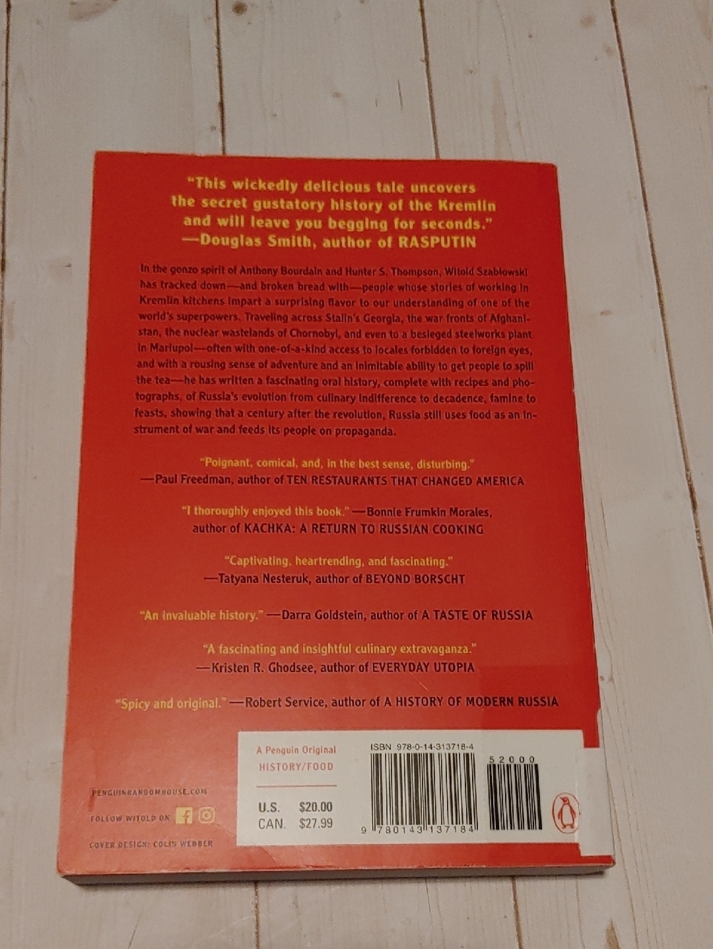 Witold Szabłowski What's Cooking in the Kremlin - Red Paperback - Picture 5 of 6